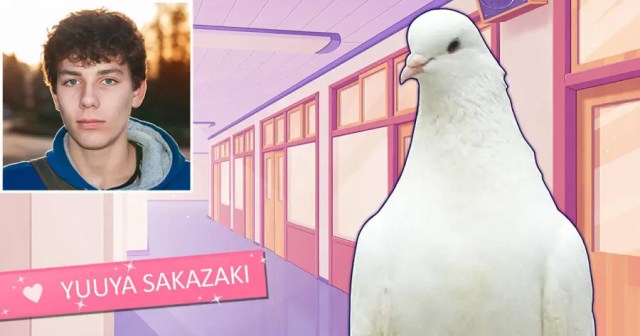 Guy Telling Parents About Date Clearly Just Describing Pigeon from ‘Hatoful Boyfriend’