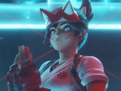 A cinematic image of Overwatch 2's Kiriko.