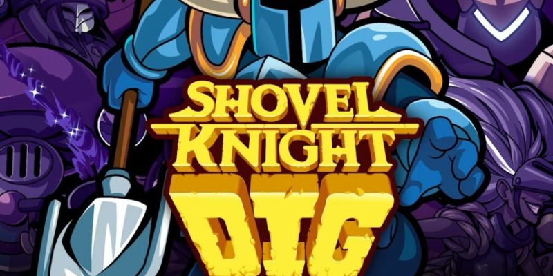 Key art for Shovel Knight Dig.