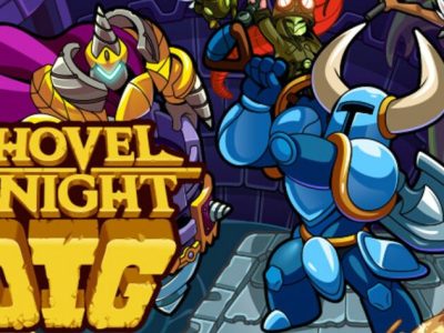Shovel Knight Dig key art.