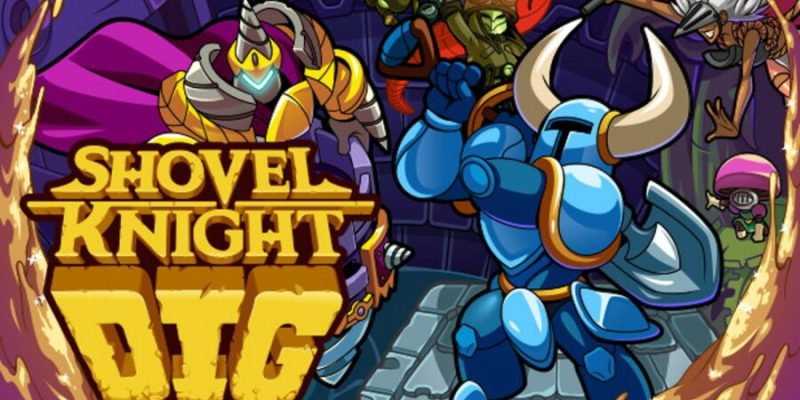 Shovel Knight Dig key art.