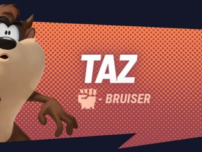 Taz's key art for MultiVersus.