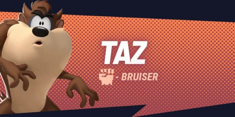 Taz's key art for MultiVersus.