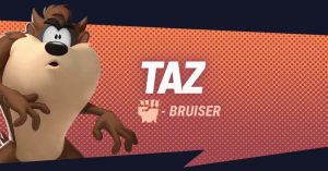 Taz's key art for MultiVersus.