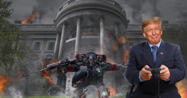 Donald Trump’s Attorneys Getting Nervous as He Begins ‘Metal Wolf Chaos XD’ Playthrough