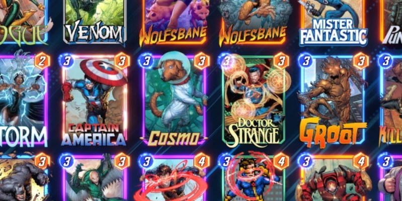 marvel snap card collection