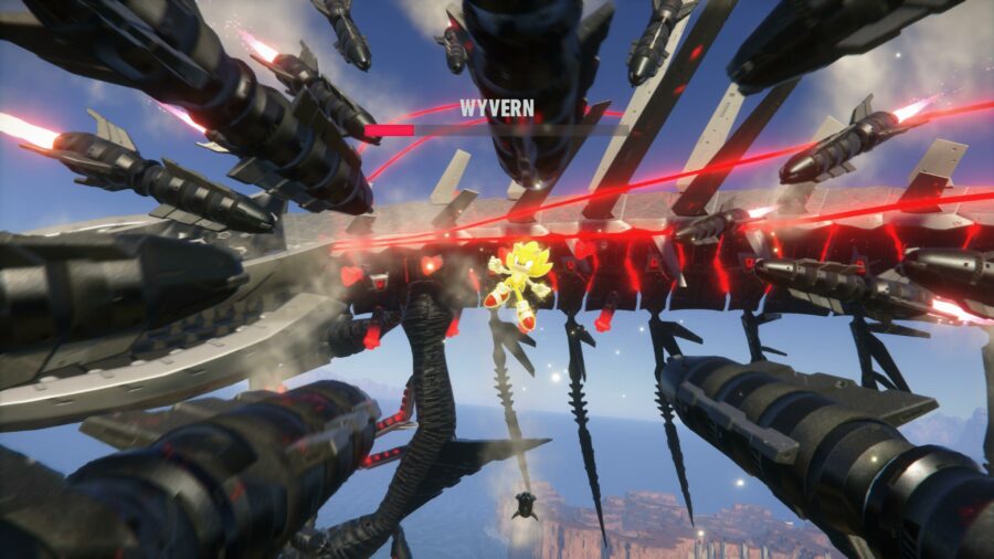 sonic frontiers wyvern missiles super