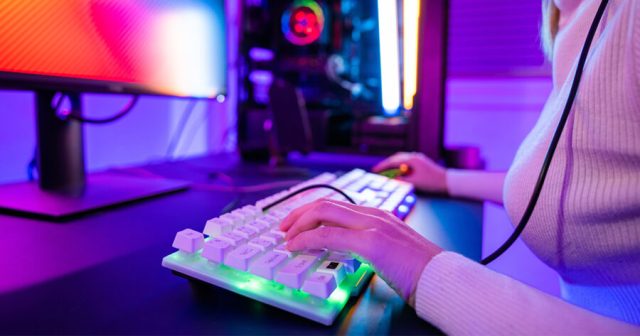 Gaming Keyboard Lets Aunt Type “Beautiful Family!!” Into Facebook 0.18 Seconds Faster