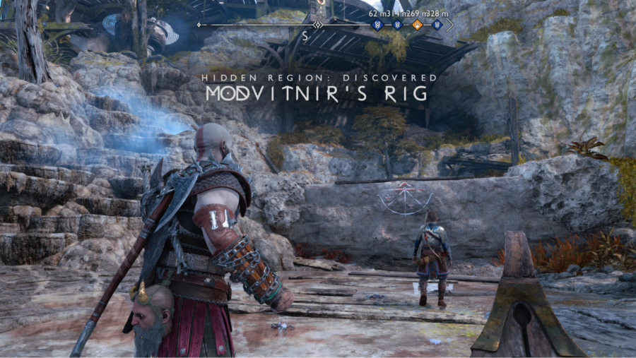 How to shut down Modvitnir's Rig in God of War Ragnarok.