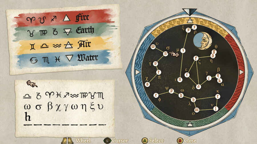 How to solve The Volvelle puzzle in Pentiment.