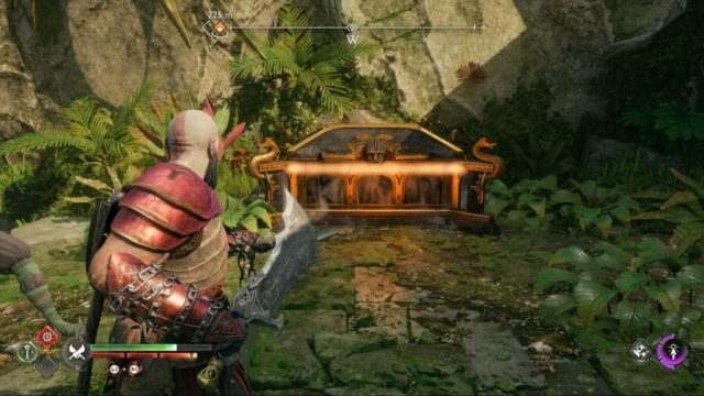 God of War Ragnarok Nornir Chests: Goddess Falls Nornir Chest