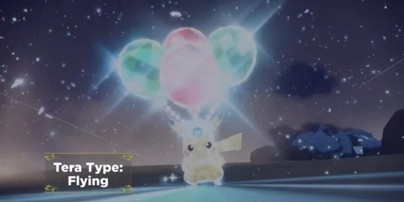How to claim the Tera type Flying Pikachu in Pokemon Scarlet & Violet.