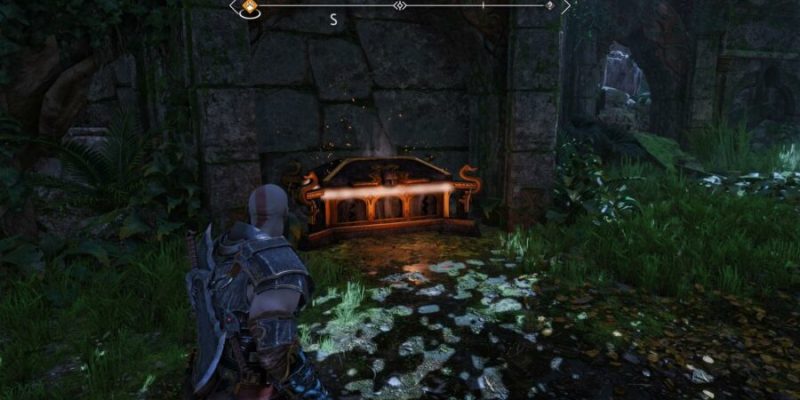 How to find & open the Nornir Chest in Vanaheim's Jungle region in God of War Ragnarok.