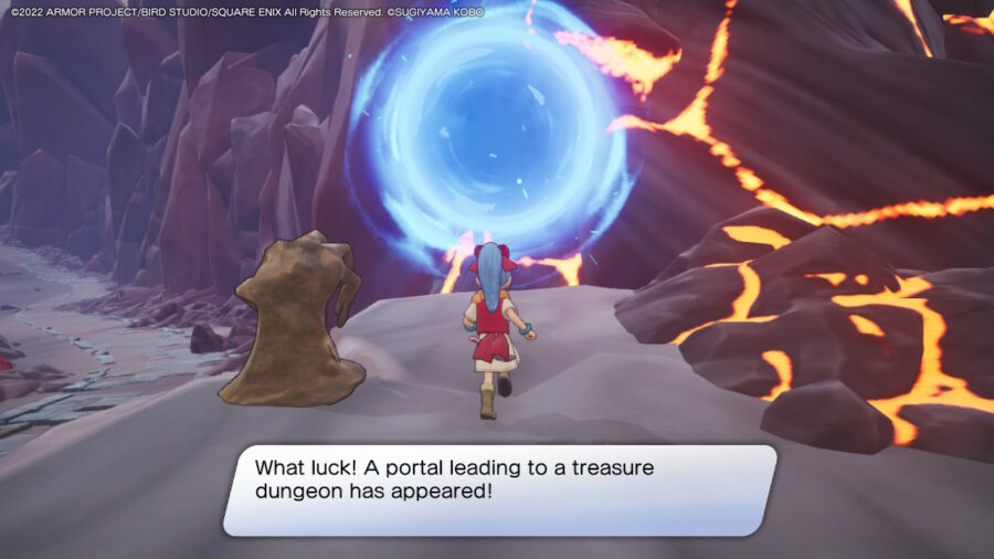 How to use treasure maps in Dragon Quest Treasures.