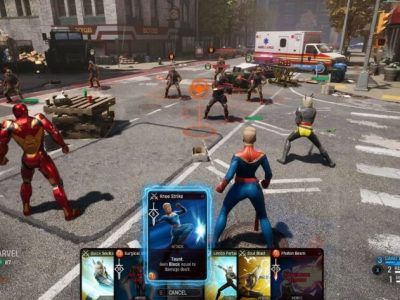 How to upgrade cards in Marvel's Midnight Suns.