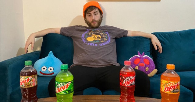 Depressed Gamer Thinks All Mountain Dew Flavors Taste the Same