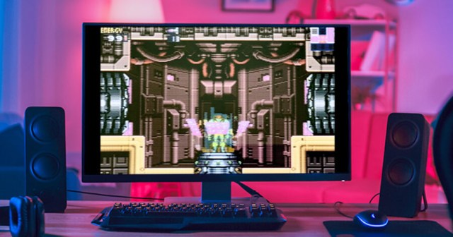4K Monitor Painstakingly Tweaked to Resemble Parents’ Old Busted TV