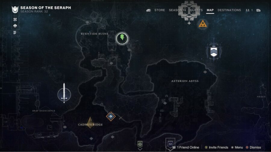 Europa.Eventide.Cliff.Refuge Resonance Amp Location