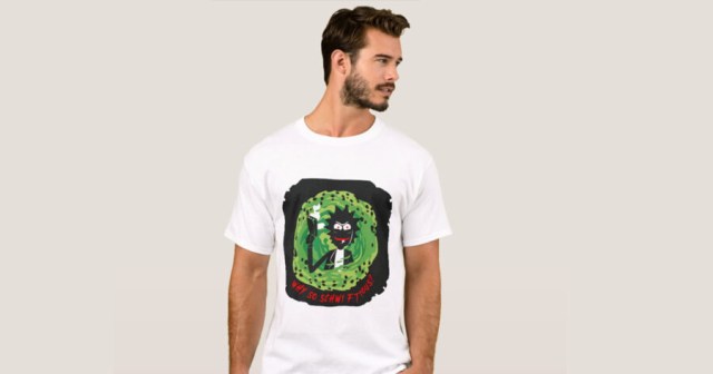 Stock Redbubble Model Blissfully Unaware He’s Modeling Dumbest Shirt Ever Made