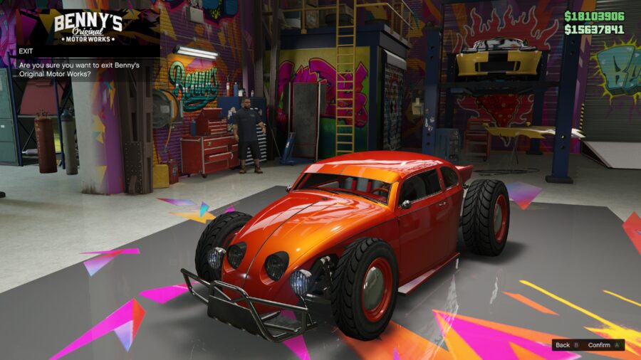 The BF Weevil Custom, one of the fastest cars in GTA Online.