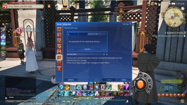 Final Fantasy XIV User Interface: How to Change the FFXIV UI