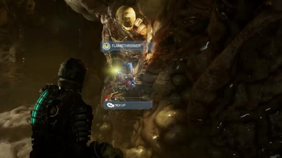 How to get the flamethrower, one of the best Dead Space Remake weapons.