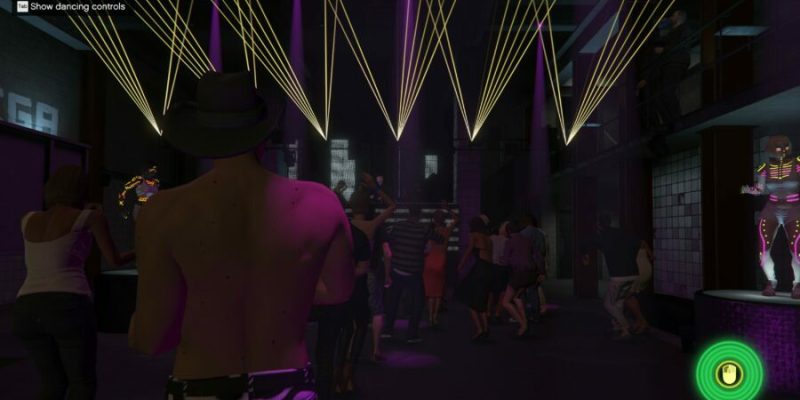 The nightclub, arguably the best business in GTA Online.