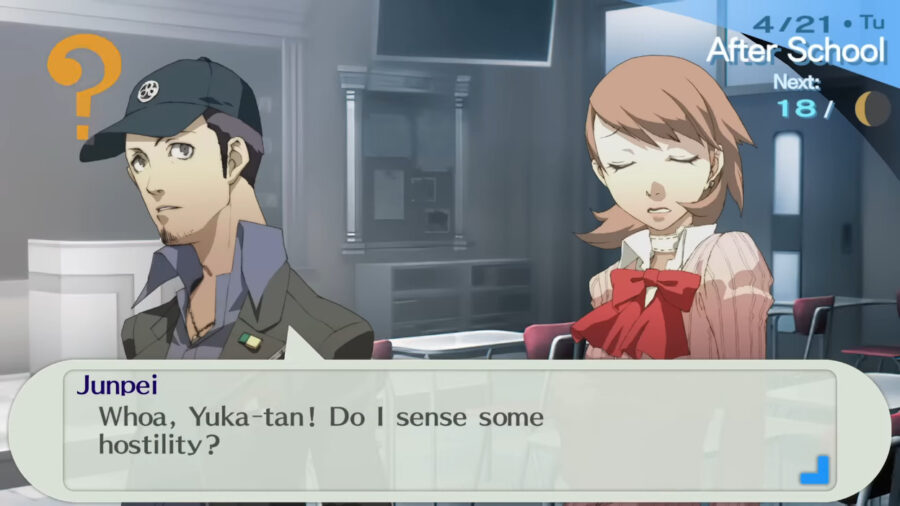 All exam answers in Persona 3 Portable.