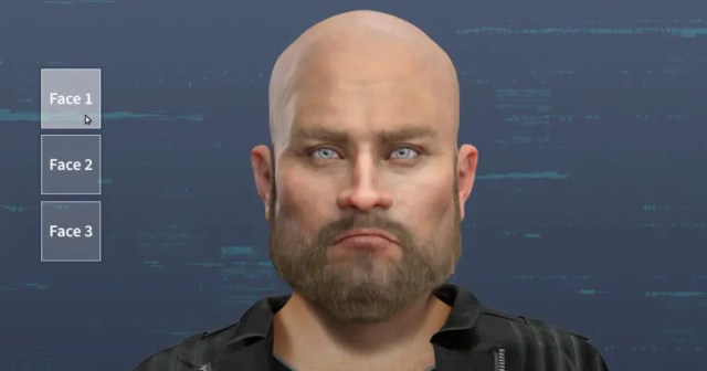 Character Creator in Russian Video Game Lets You Choose Between 3 Different Types of Grimacing Bald White Guy