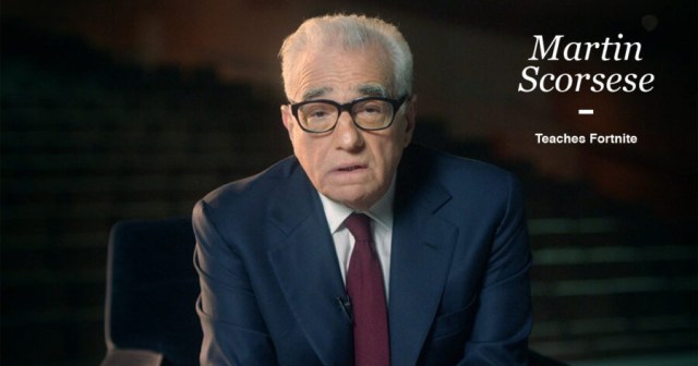 Martin Scorsese Fumbles Through Fortnite Lesson After Mix-Up at Masterclass Recording