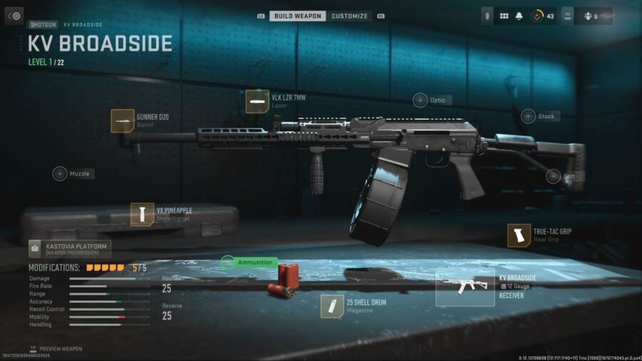 The best KV Broadside loadout for Warzone 2.