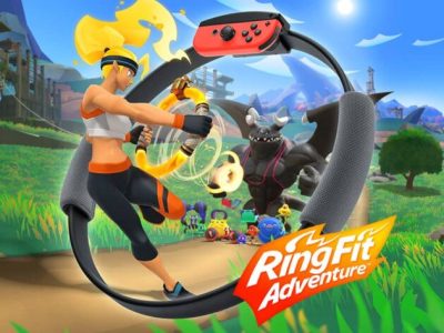 Ring Fit Adventure Key Art.