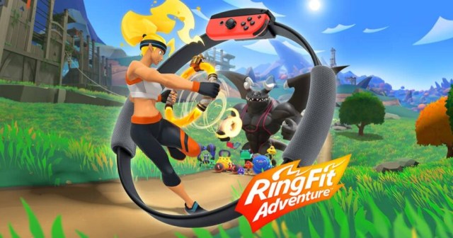Behind on Your New Year’s Resolution? Ring Fit Adventure Will Get You Back Off Your Ass