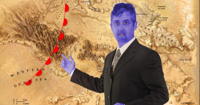 Tatooine Weatherman Running Out of Things to Say