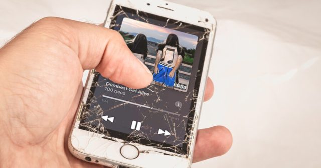 100 Gecs Song Blasting Out of Busted iPhone Speakers Exactly How It Was Meant to Be Played