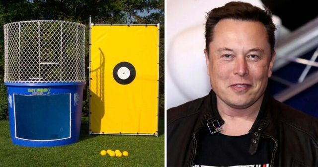 Elon Musk Spends $44 Billion on Old Dunk Tank Found on Craigslist