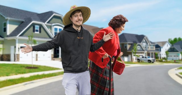 Critics Slam MrBeast for Helping Old Woman Cross the Street