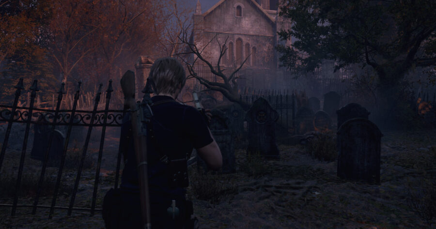 How to complete the grave robber request in Resident Evil 4.