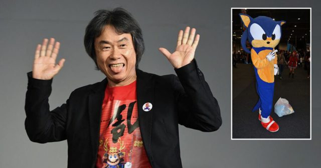 Miyamoto Ceremoniously Pardons Sonic Fan From Execution In Honor of Mario Day