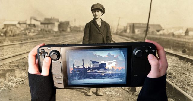 Just Like the Old Days: 11-Year-Old Relies on Steam to Survive