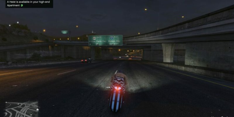 The Shotaro, one of the GTA Online's best motorcycles.