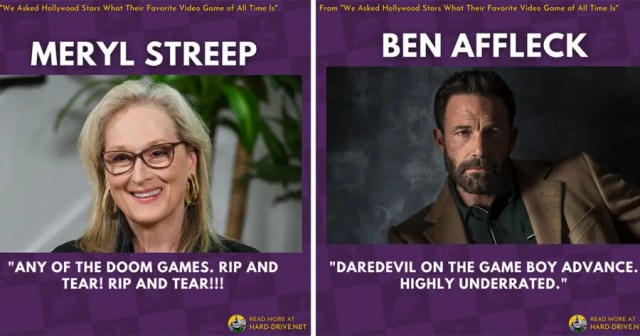 We Asked Hollywood Stars What Their Favorite Video Game of All Time Is