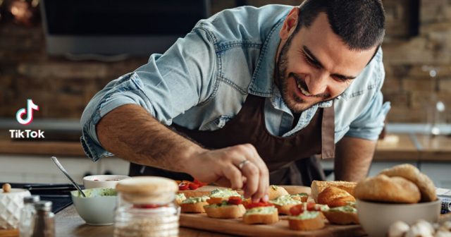 TikTok Chef Nods at End of Video to Confirm Food Tastes Good