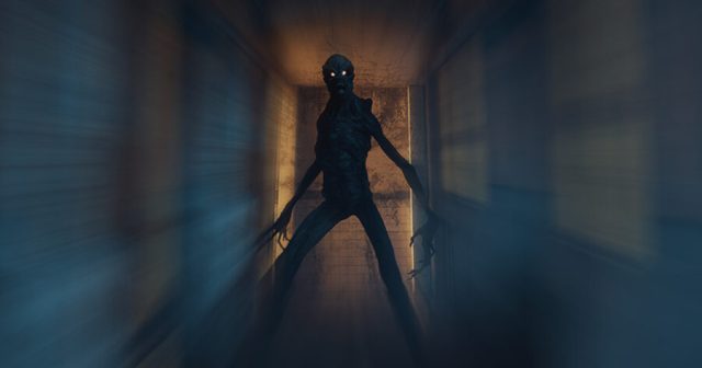 Man Running From Monster Takes Quick Pitstop to Write “HE’S COMING” on Ceiling
