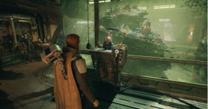 How to clean the fish tank in Star Wars Jedi Survivor.