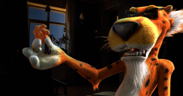 Post-Credits Scene in ‘Flamin’ Hot’ Reveals Chester Cheetah Putting Together a Bag of Munchies