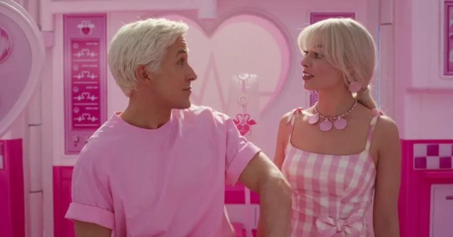 Barbie Movie Sex Scene Features Giant Hands Slamming Margot Robbie and Ryan Gosling Together