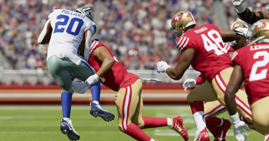The best running backs in Madden 24.
