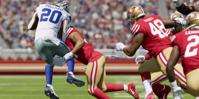 The best running backs in Madden 24.