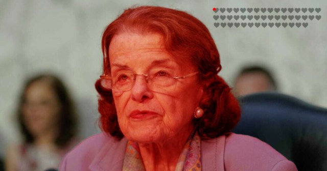 Blinking Red Dianne Feinstein Insists She Has Never Felt Better